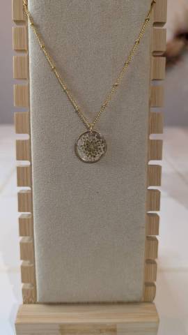 Collier Fleur de carotte